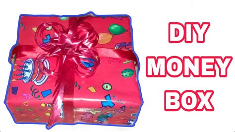 How to Make DIY Money Box/Surprise Gift Box - YouTube