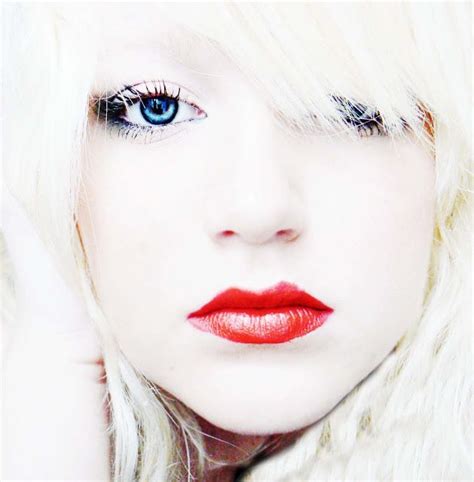 Redefining the Face Of Beauty : ALBINO BEAUTIES!?! | Beauty, Beautiful eyes, Wear red lipstick