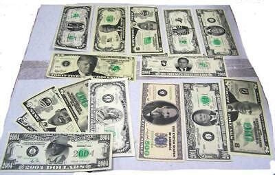 100 asst JOKE FAKE MONEY BILLS funny dollar trick bills ASSORTED NOVELTY BILL | eBay