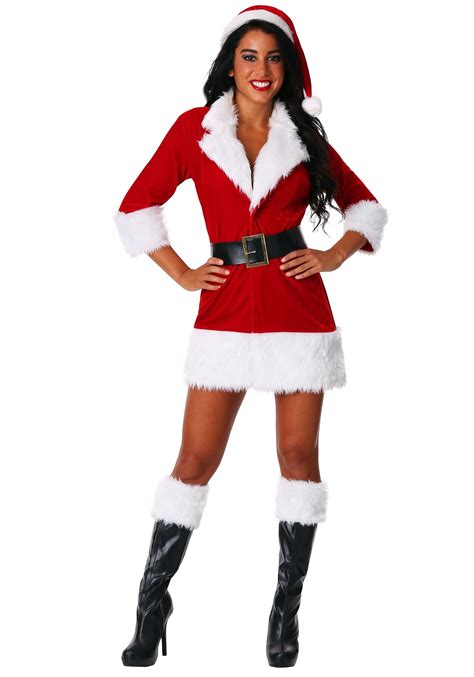 Women's Secret Santa Costume - Walmart.com - Walmart.com