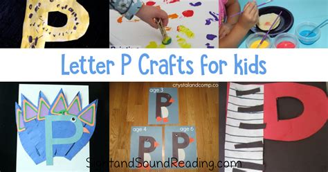 Letter P Crafts | Mrs. Karle's Sight and Sound Reading