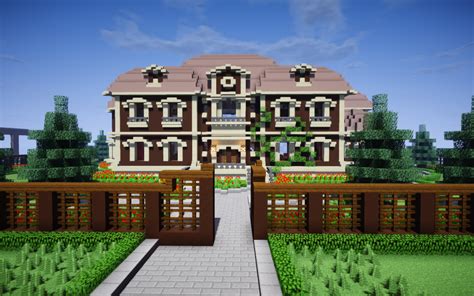 16+ Minecraft French House