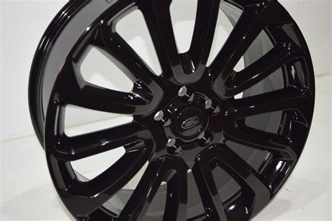 22″ Range Rover Autobiography Wheels Rims Genuine Factory OEM Black 22 inch – Factory Wheel Republic