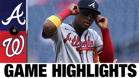 Braves vs. Nationals Game 2 Highlights (4/7/21) | MLB Highlights - YouTube