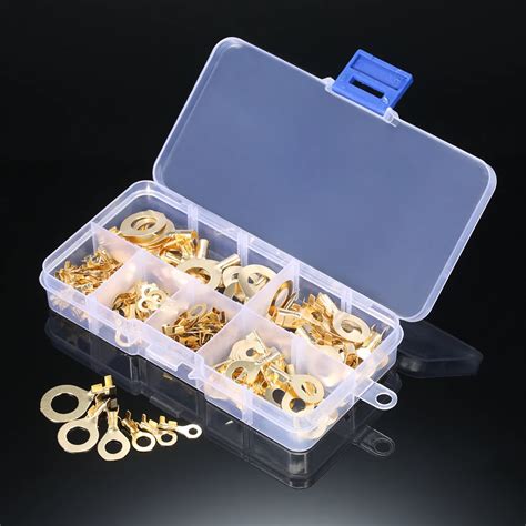 Aliexpress.com : Buy 150pcs Cable Lugs Crimping Brass Ring Cable Lugs ...