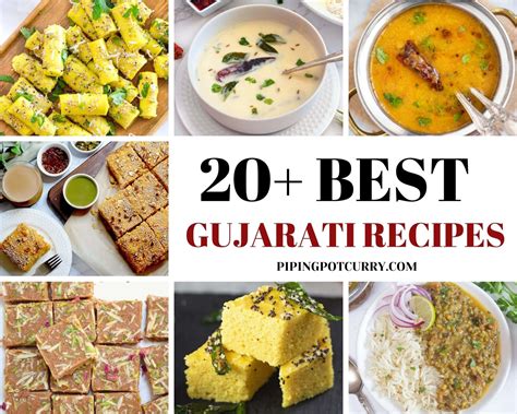 25+ Best Gujarati Recipes - Piping Pot Curry