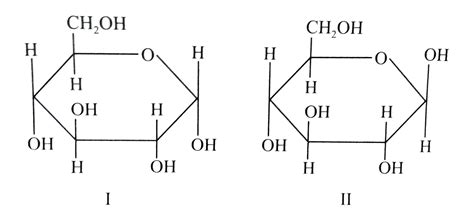 Alpha And Beta Glucose Ring Structure