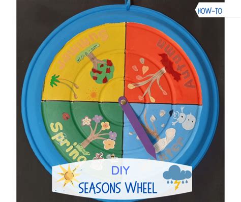 Seasons Wheel Craft - Teach Me Mommy