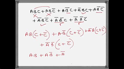 Digital Electronics: Boolean Algebra (problem example) - YouTube