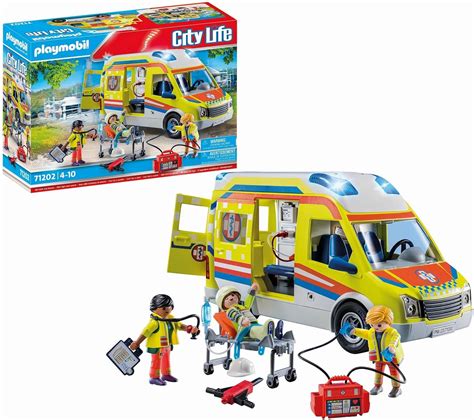 Amazon.com: Playmobil Ambulance : Toys & Games