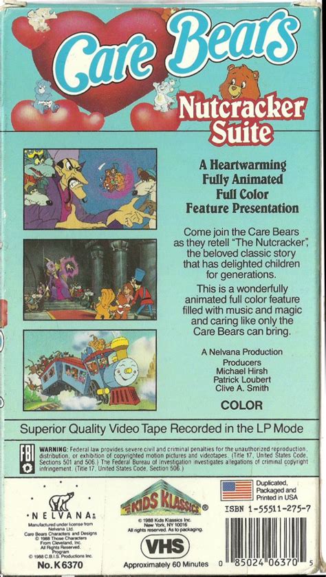 Care Bears Nutcracker Vhs