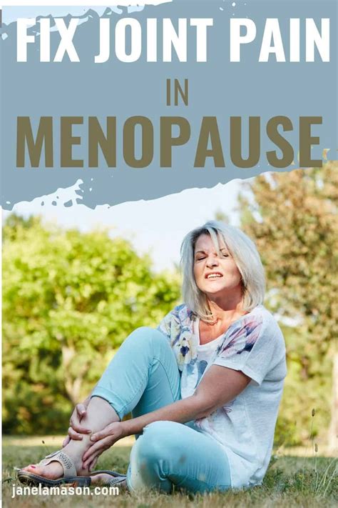 Menopause and Joint Pain: Causes and Simple Treatments