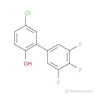 4-chloro-2-(3,4,5-trifluorophenyl)phenol Molecular Weight - C12H6ClF3O ...