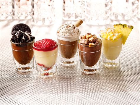 TGI Fridays - Dessert Mini's • Desserts in a Shot Glass satisfy cravings for a little something ...