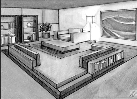 Pin by Kimberly Weir on drawing | Interior architecture drawing, Interior design sketches, House ...