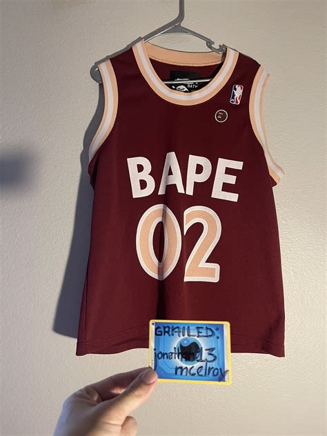 Bape Vintage Bape Basketball Jersey large bathing ape | Grailed