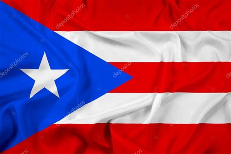 Waving Puerto Rico Flag — Stock Photo © PromesaStudio #43877249