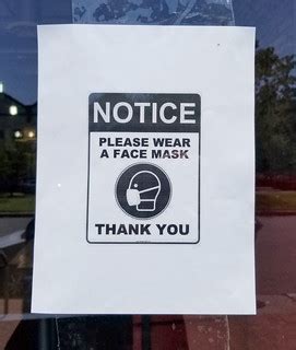 Face Mask Sign | District Taco, 656 Pennsylvania Avenue SE | Mike Licht | Flickr