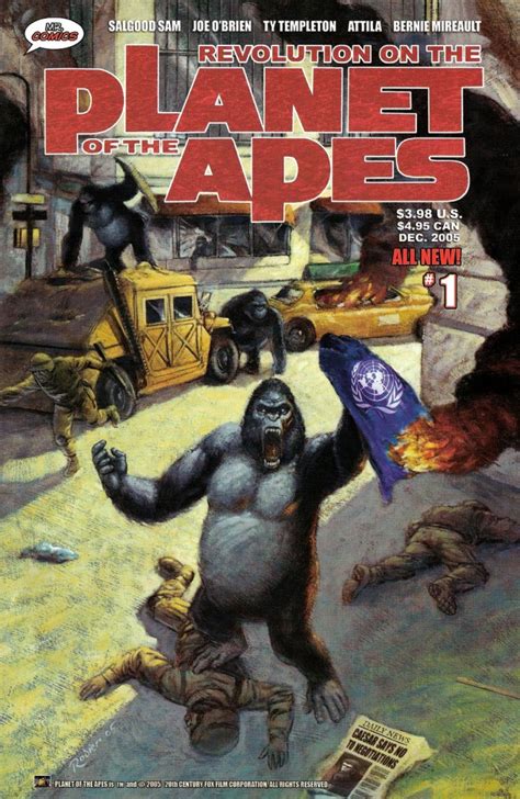 Revolution on the Planet of the Apes Comics