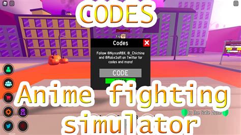 Roblox anime fighting simulator 🗡CODES🗡 - YouTube