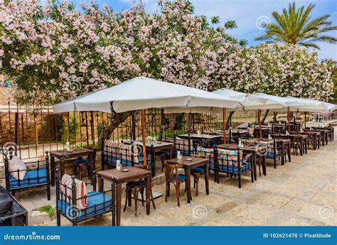 Restaurants Old Souk Byblos Jbeil Lebanon Stock Photo - Image of jbeil ...