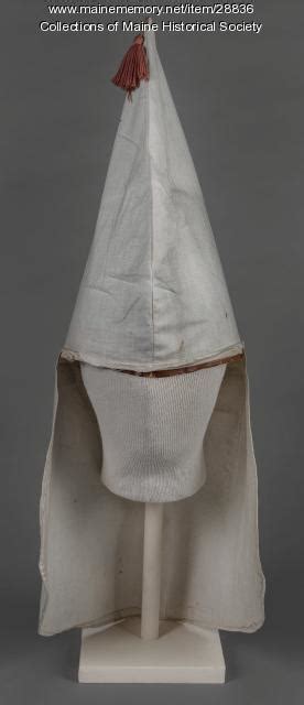 Ku Klux Klan outfit, Hollis, 1963 - Maine Memory Network