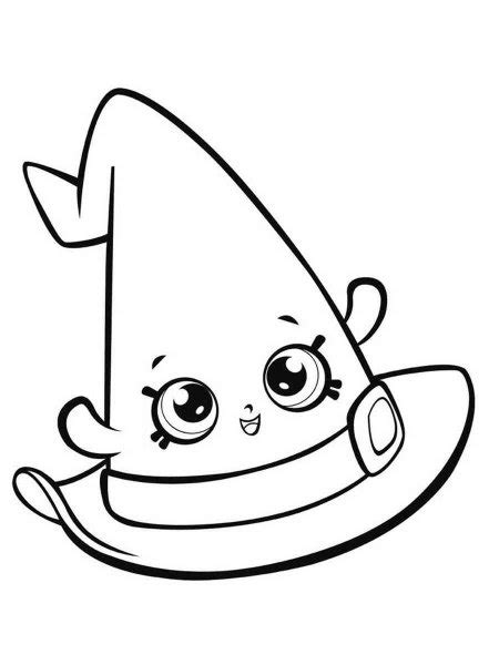 Witch Hat coloring pages