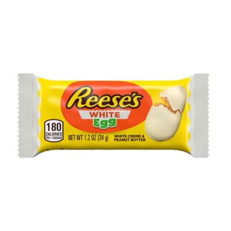 REESE'S White Creme Peanut Butter Egg Easter Candy Pack, 1 pk / 1.2 oz - Fry’s Food Stores