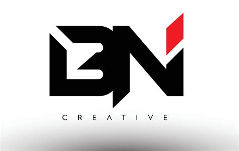 BN Creative Modern Letter Logo Design. BN Icon Letters Logo Vector ...