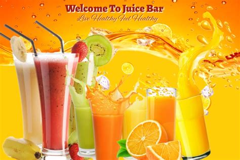 Copy of Juice Poster, Juice Bar, Juice poster, shake | PosterMyWall