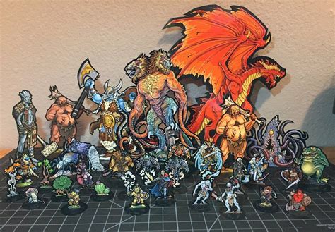 [OC] Free D&D Paper Miniature Resource : DnD | Printable heroes ...