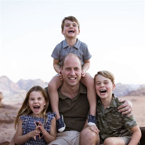 Prince William Father's Day Photo With Children Released