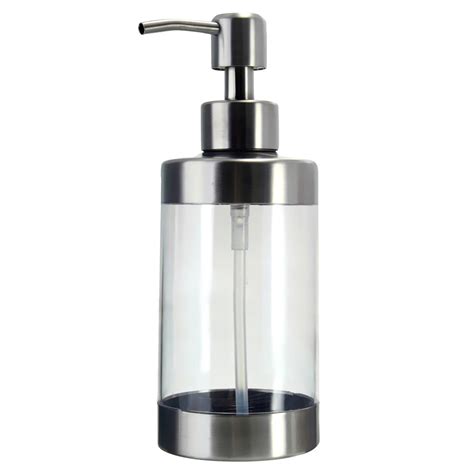 Bathroom Liquid Soap Dispenser Transparent Body Hand Soap Dispenser ...