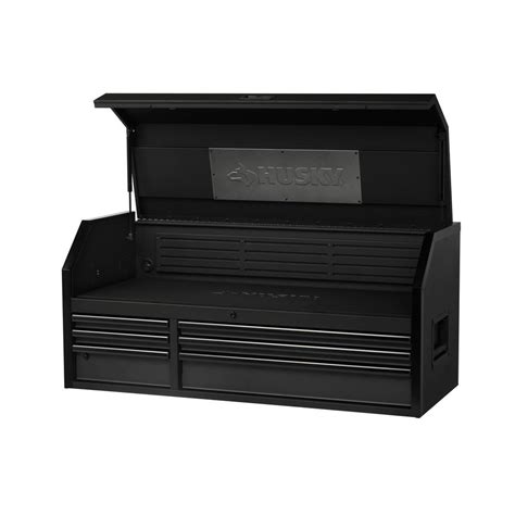 Husky Heavy-Duty 52 in. W 6-Drawer, Deep Tool Chest in Matte Black-H52CH6HD - The Home Depot