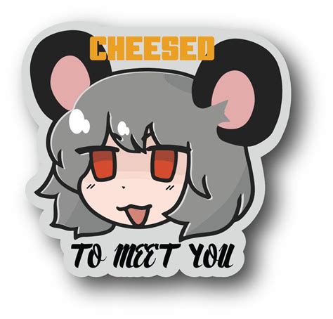 Cheesed to Meet You Sticker - Etsy