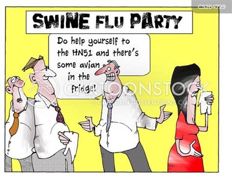 Flu Scare Cartoons and Comics - funny pictures from CartoonStock