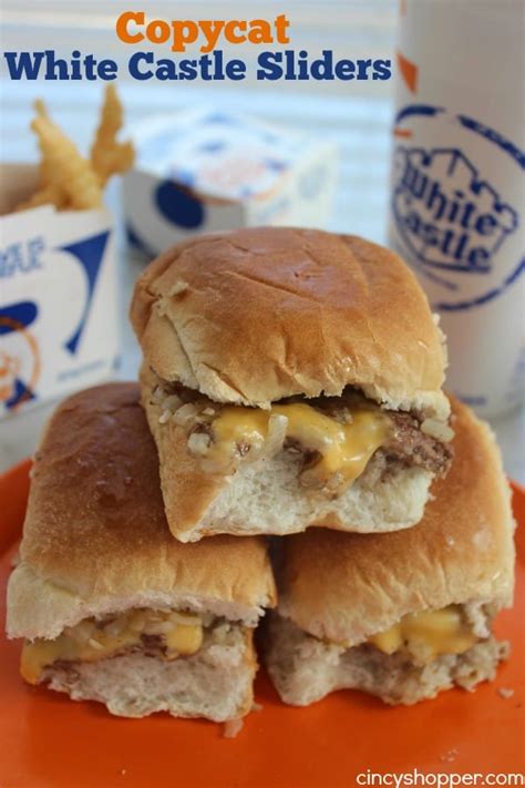 Copycat White Castle Sliders - CincyShopper