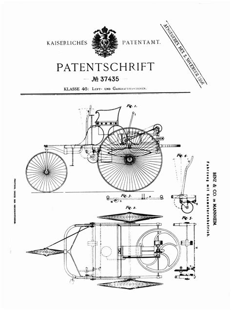 1886 Benz Patent Motorwagen – Birth of the Motorcar – Heacock Classic