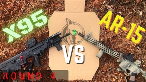 IWI TAVOR X95 VS AR15 - ROUND FOUR - "ACCURACY" | X95 PERFORMANCE REVIEW SERIES - YouTube