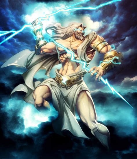 Image - Zeus-king-of-gods-thunder-bolt-greek-mythology-art.jpg | Solcu Wiki | FANDOM powered by ...