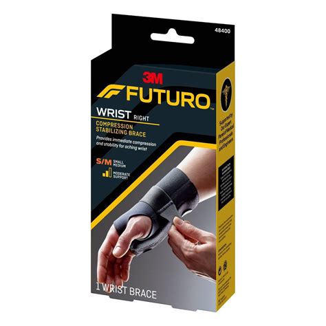 FUTURO Compression Stabilizing Wrist Brace, Right Hand, S/M 1 ct | Shipt