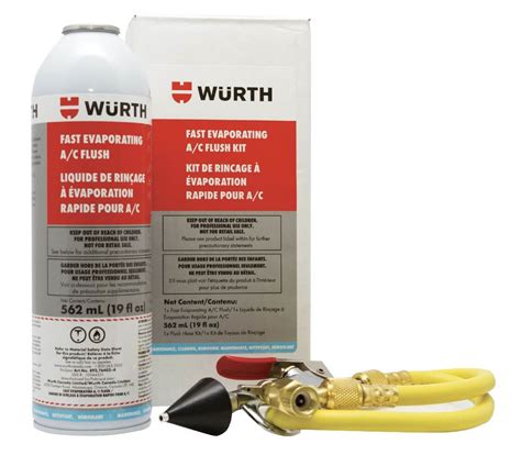 Fast Evaporation AC Flush With Gun Kit | Auto Supplies | Wurth Canada