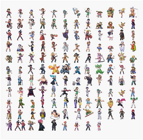 Pokemon Trainer Pixel Art Maker : If you notice anything wrong or missing, let me know.