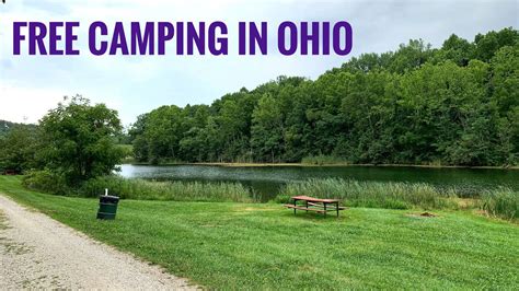 Free Camping at Bicentennial CG, AEP Recreation Land, Ohio