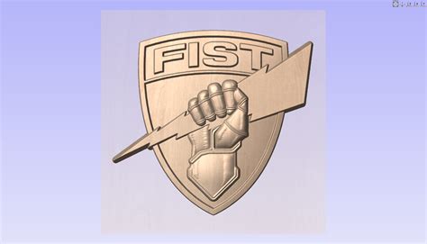 US Army 13F FIST 3D Model - Etsy