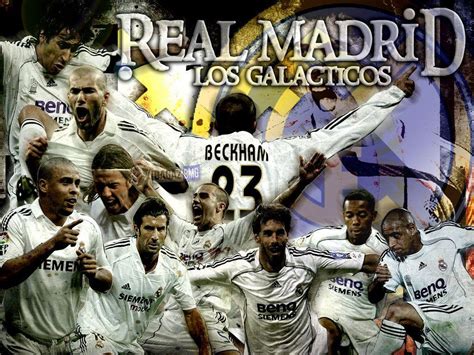 834 Real Madrid Galacticos Wallpaper - MyWeb
