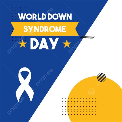 World Down Syndrome Vector Art PNG, World Down Syndrome Day Design Template, Symbol, Awareness ...