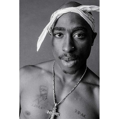 Buy Tupac Shakur Portrait Poster - Authentic Full Size 24x36 Rapper Wall Posters by HIP HOP ...