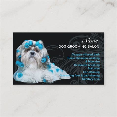 Dog grooming Salon Business Card | Zazzle.com