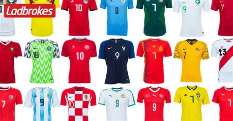 Ranking All 32 World Cup Jerseys - Ladbrokes Blog